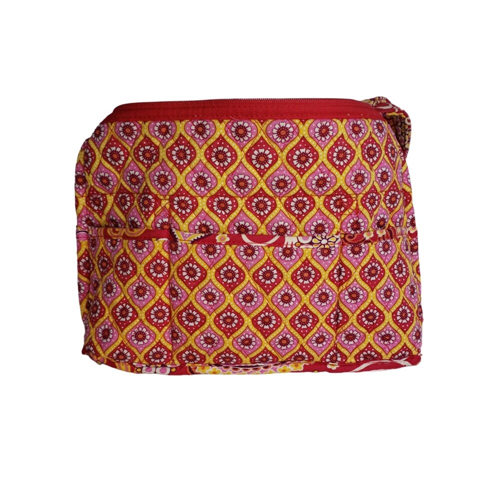 VERA BRADLEY Purse Handbag Retired Pattern Raspberry Fizz Spring 2008 - Picture 4 of 5